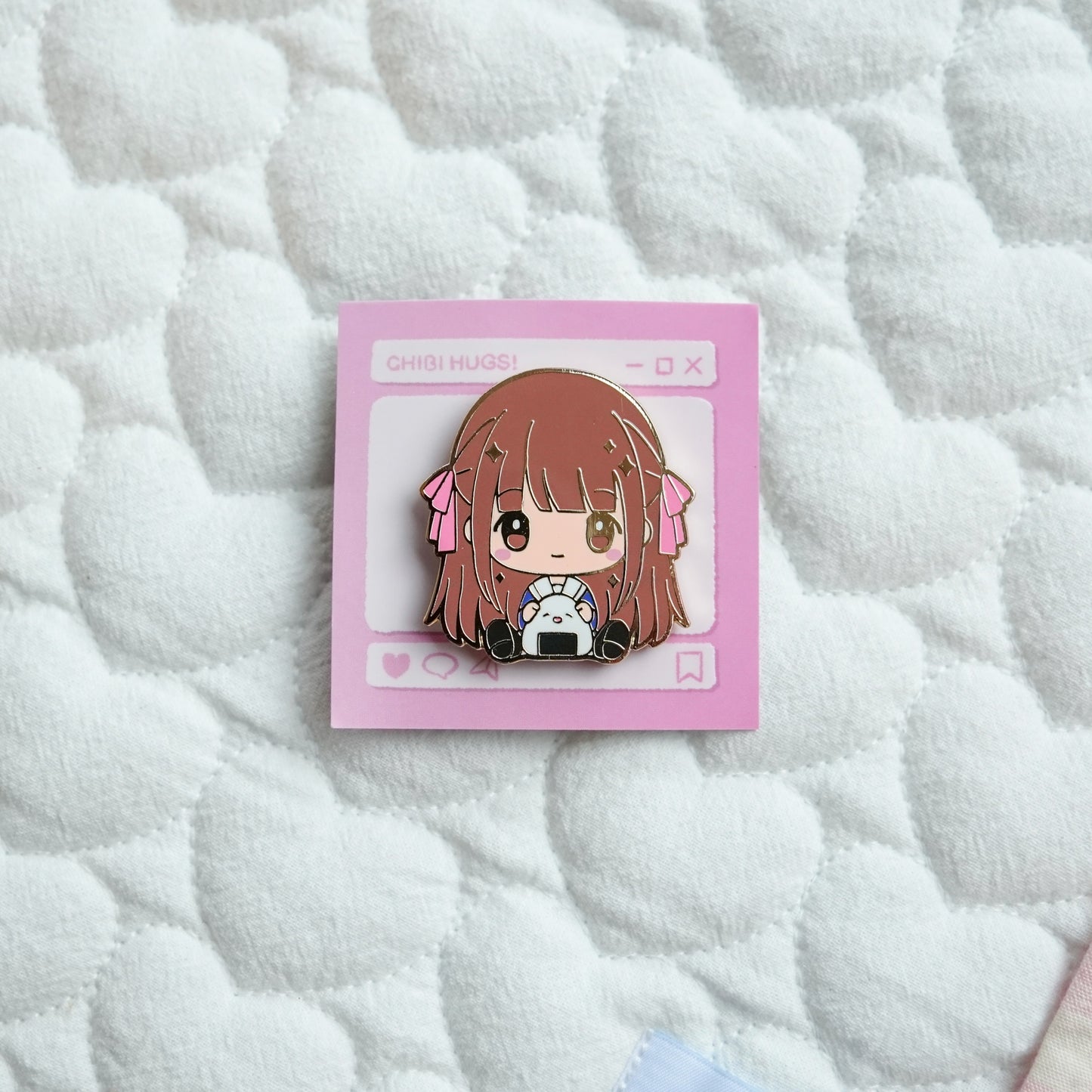 Fruits Basket Chibi Hug Enamel Pins – Kyo, Tohru & Yuki