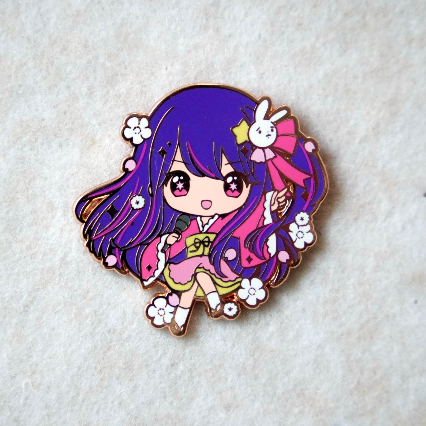 LAST CHANCE: Oshi no Ko - Kimono / Yukata Enamel Pin Series