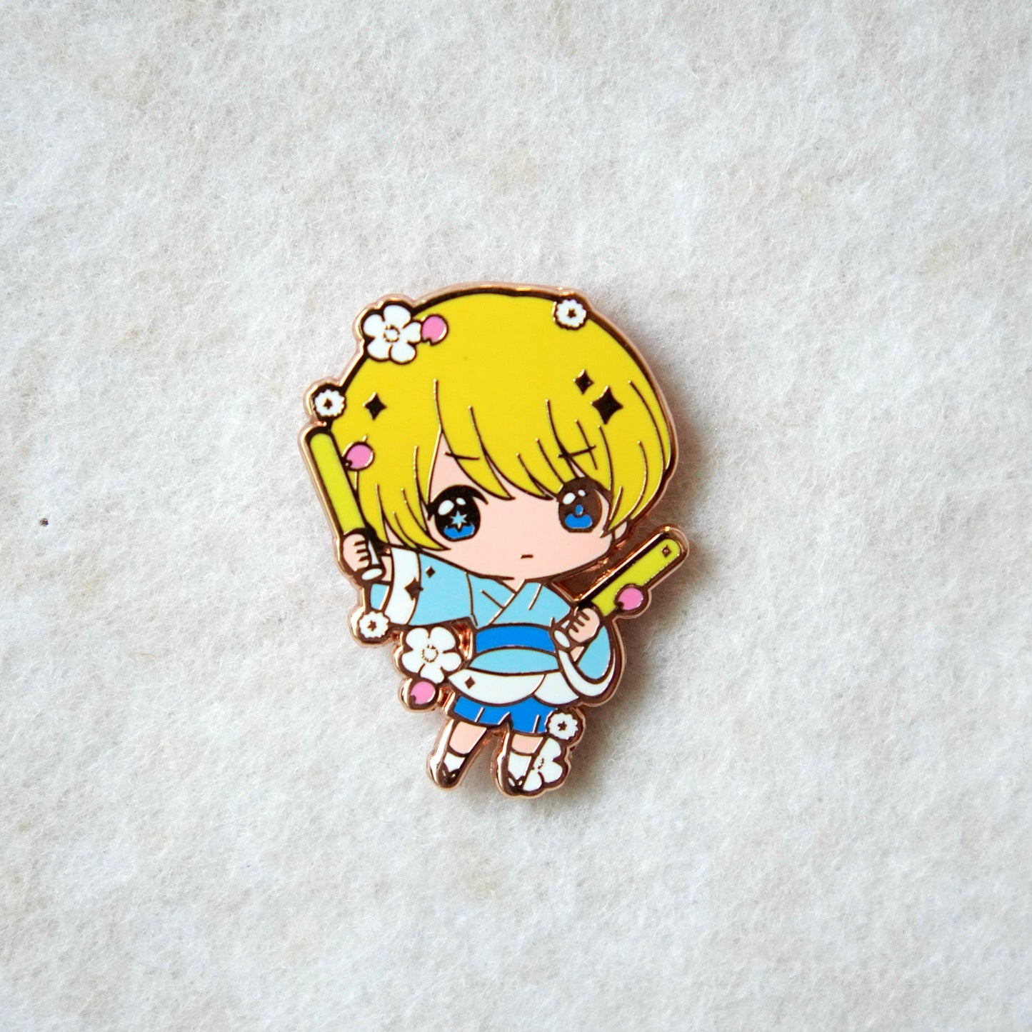 LAST CHANCE: Oshi no Ko - Kimono / Yukata Enamel Pin Series