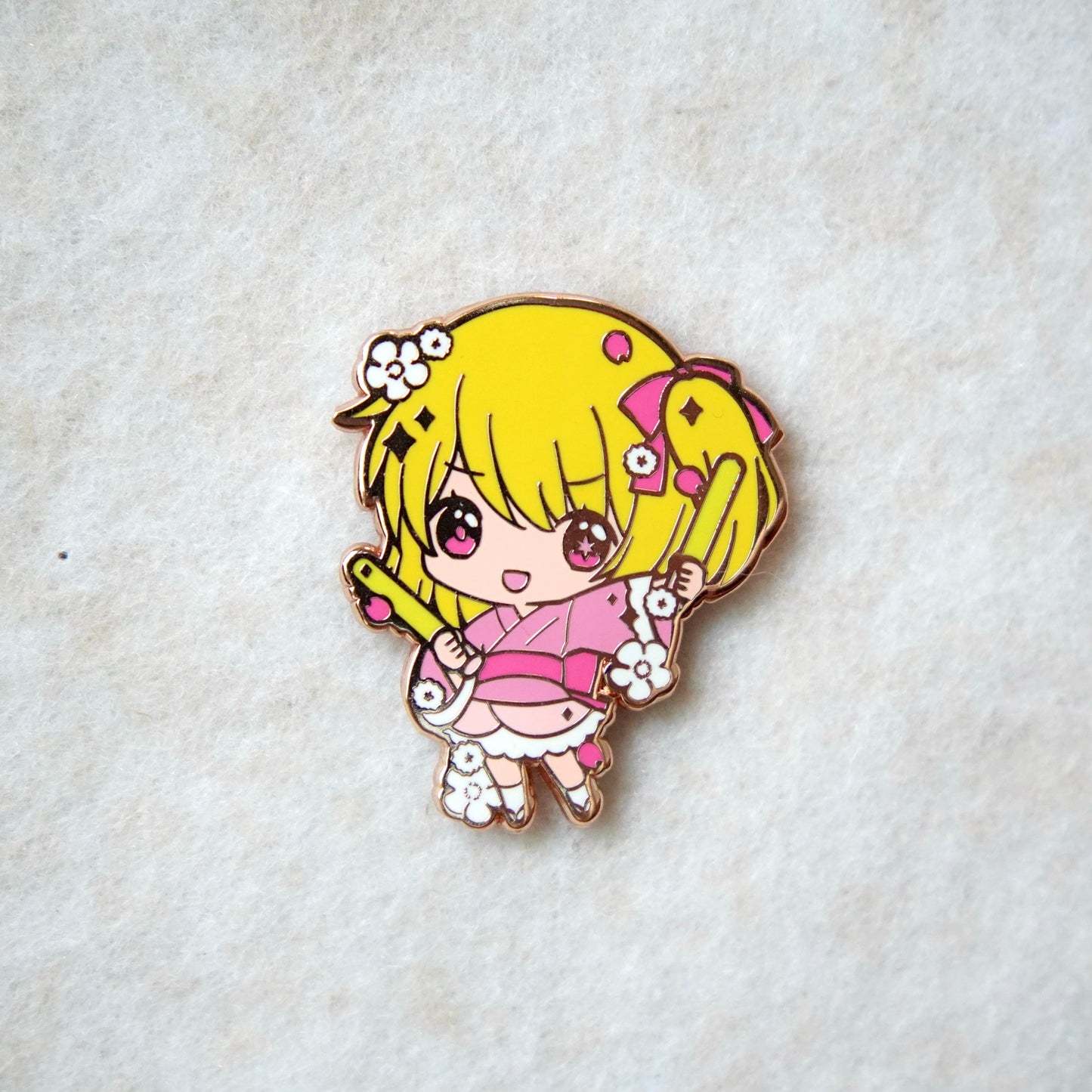 LAST CHANCE: Oshi no Ko - Kimono / Yukata Enamel Pin Series
