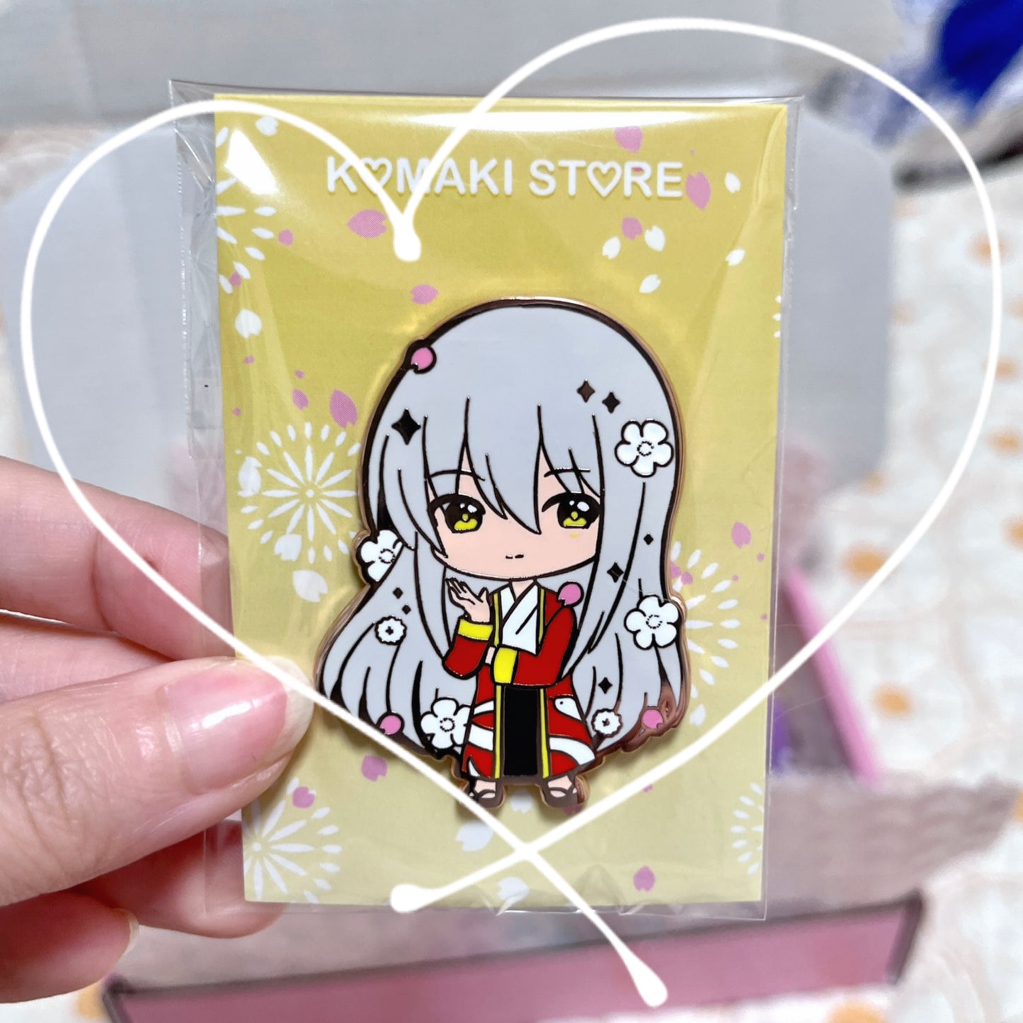 LAST CHANCE: Fruits Basket Kimono Enamel Pin – Tohru, Zodiacs and Friends