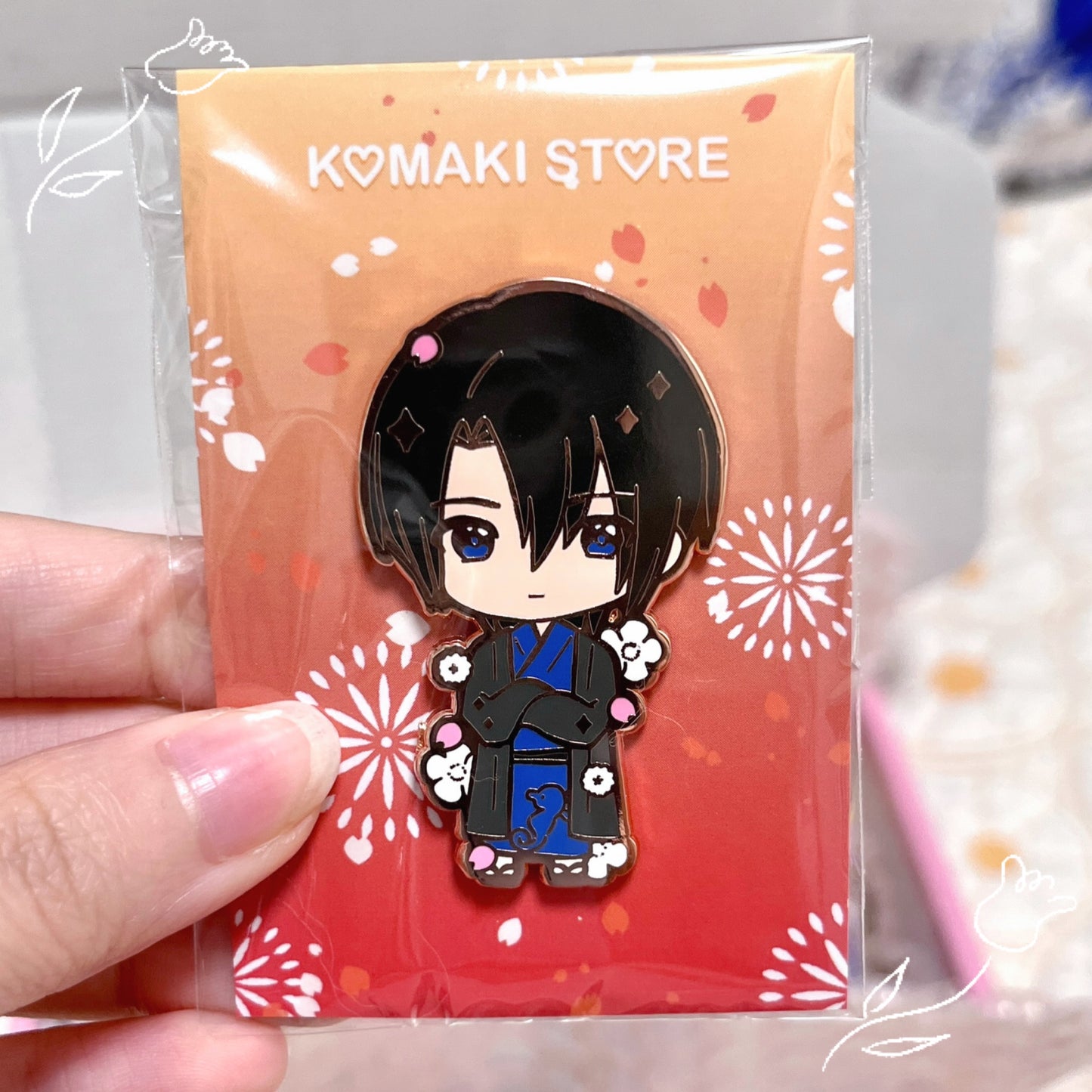 LAST CHANCE: Fruits Basket Kimono Enamel Pin – Tohru, Zodiacs and Friends
