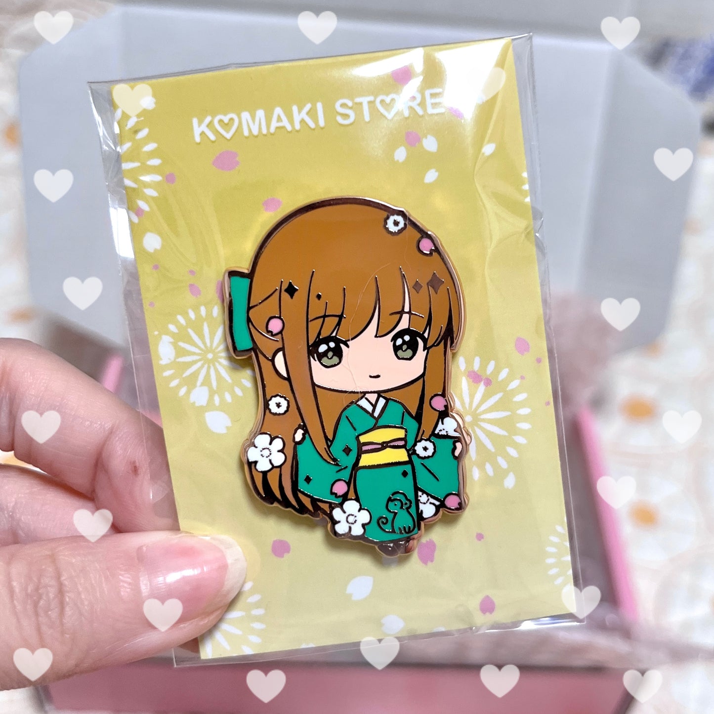 LAST CHANCE: Fruits Basket Kimono Enamel Pin – Tohru, Zodiacs and Friends