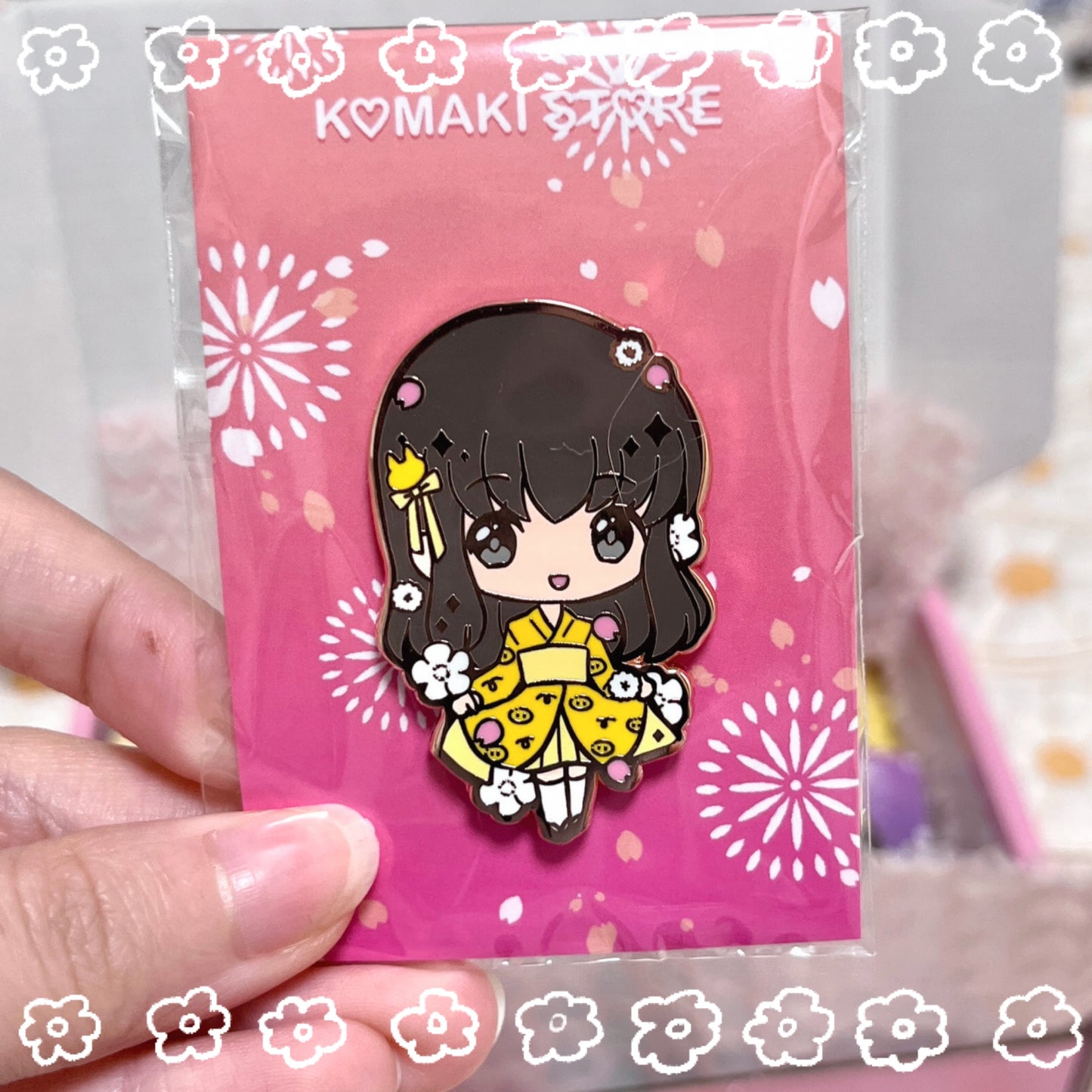 LAST CHANCE: Fruits Basket Kimono Enamel Pin – Tohru, Zodiacs and Friends