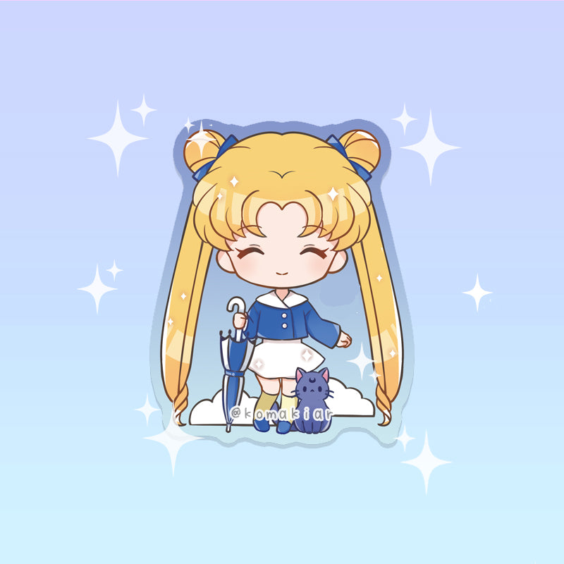 Rainy Day Usagi – Moonie Series Sticker
