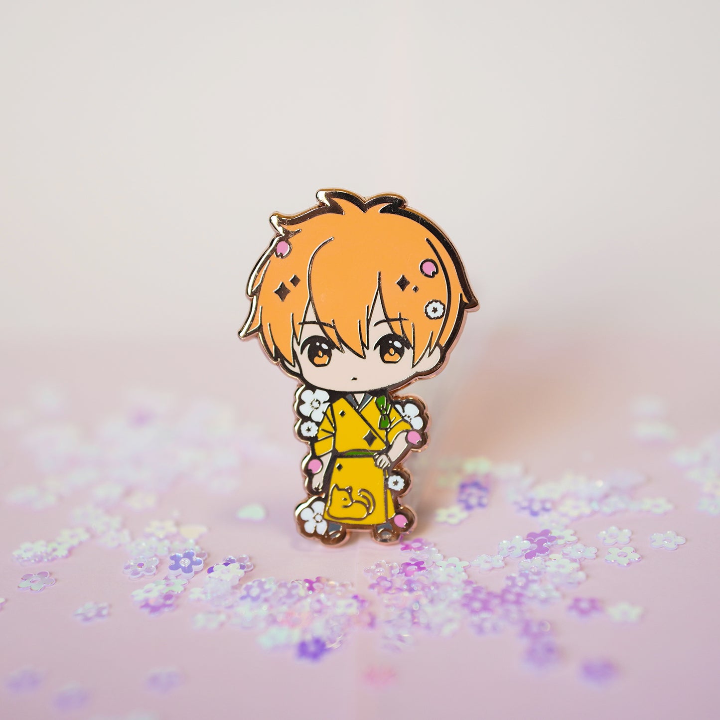 LAST CHANCE: Fruits Basket Kimono Enamel Pin – Tohru, Zodiacs and Friends