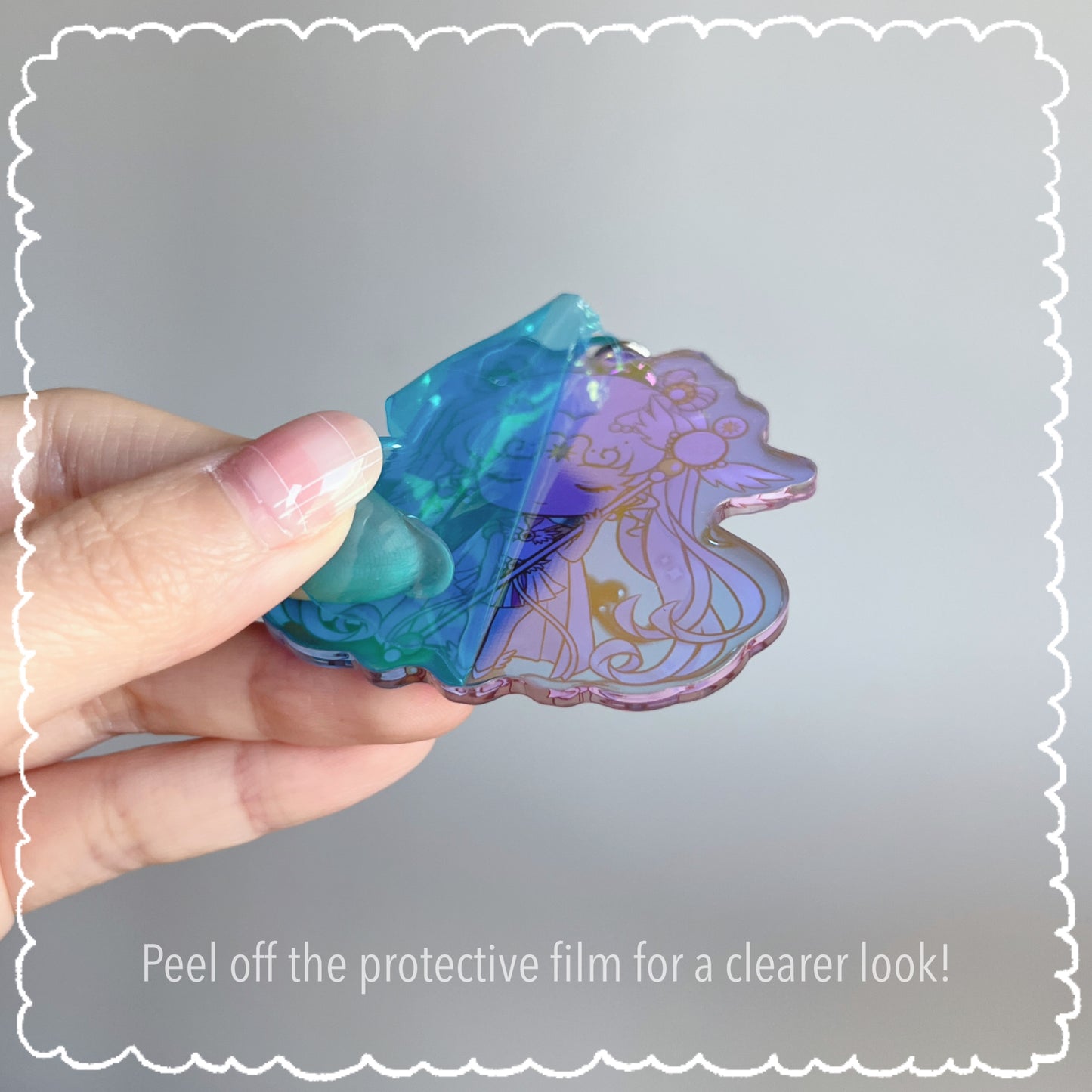 King Endy Acrylic Keychain - Moonie Series