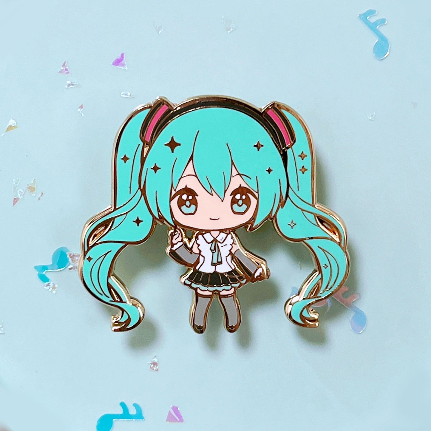 LAST CHANCE: Miku NT Virtual Vocalist Enamel Pin