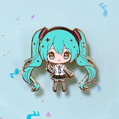LAST CHANCE: Miku NT Virtual Vocalist Enamel Pin