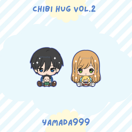 PREORDER: Yamada 999 - Chibi Hug! Enamel Pin Series Vol. 2