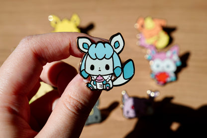 Baby Squad Eeveelution by Mooncake Pin