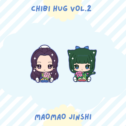 PREORDER: Maomao Jinshi - Chibi Hug! Enamel Pin Series Vol. 2