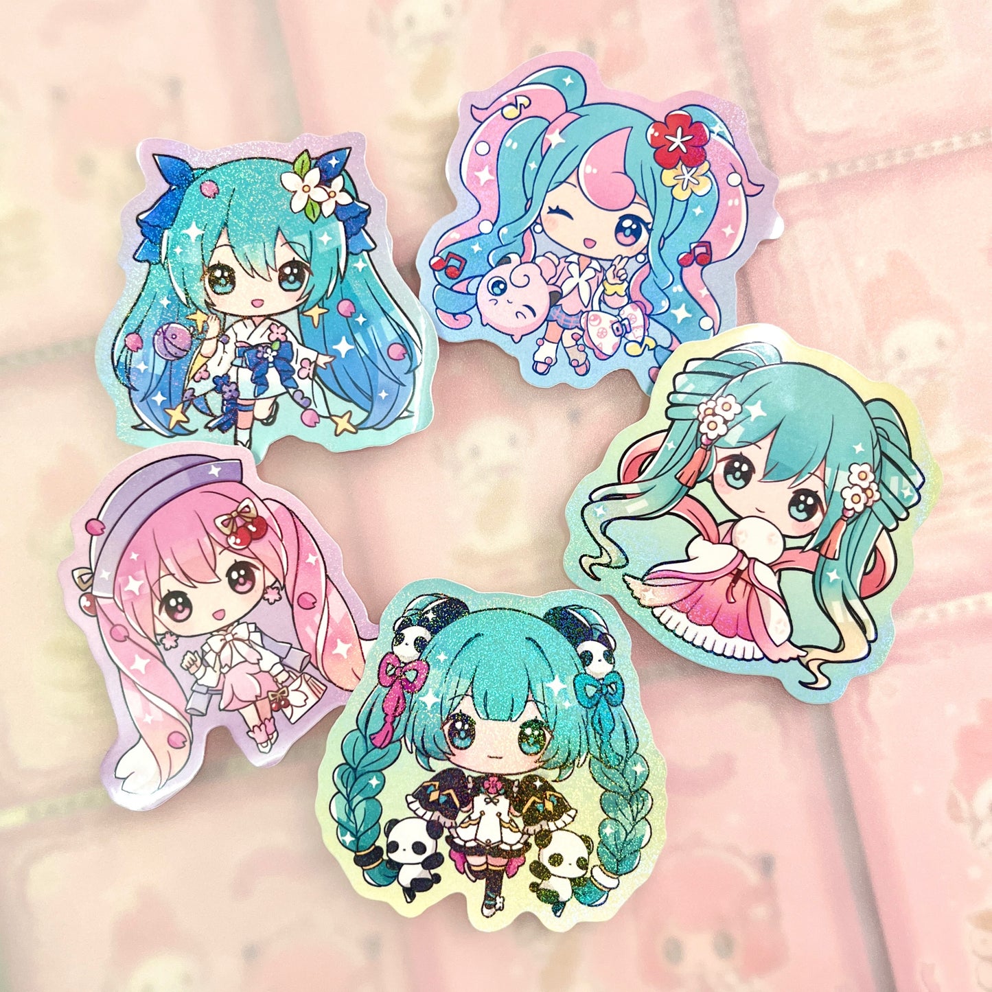 Stickers - Fairy Trainer Miku Vocaloid
