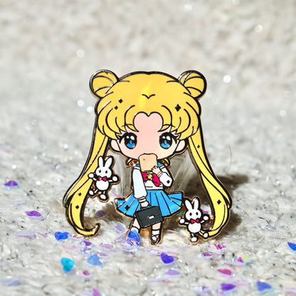 School Girl Usagi - Moonie Enamel Pin