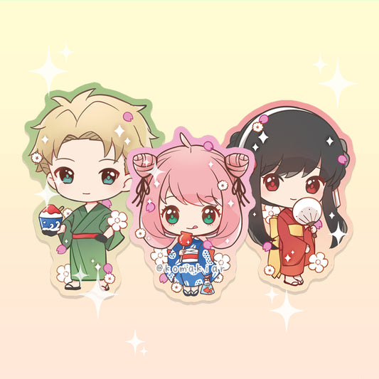 Stickers - Yukata / Kimono SxF FAMILY