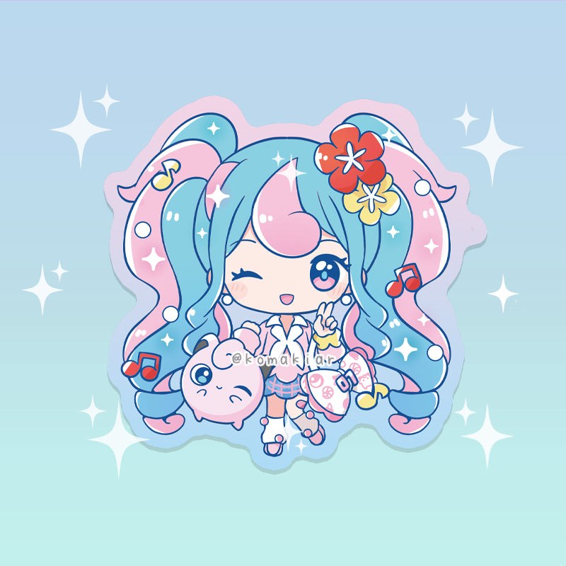 Stickers - Fairy Trainer Miku Vocaloid