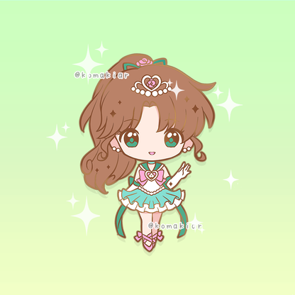 Princess Sailor Jupiter - Moonie Enamel Pin