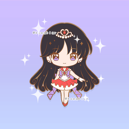 Princess Sailor Mars - Moonie Enamel Pin