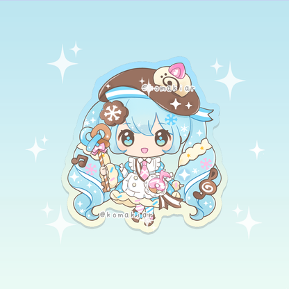 Sweet Snow Miku Sticker