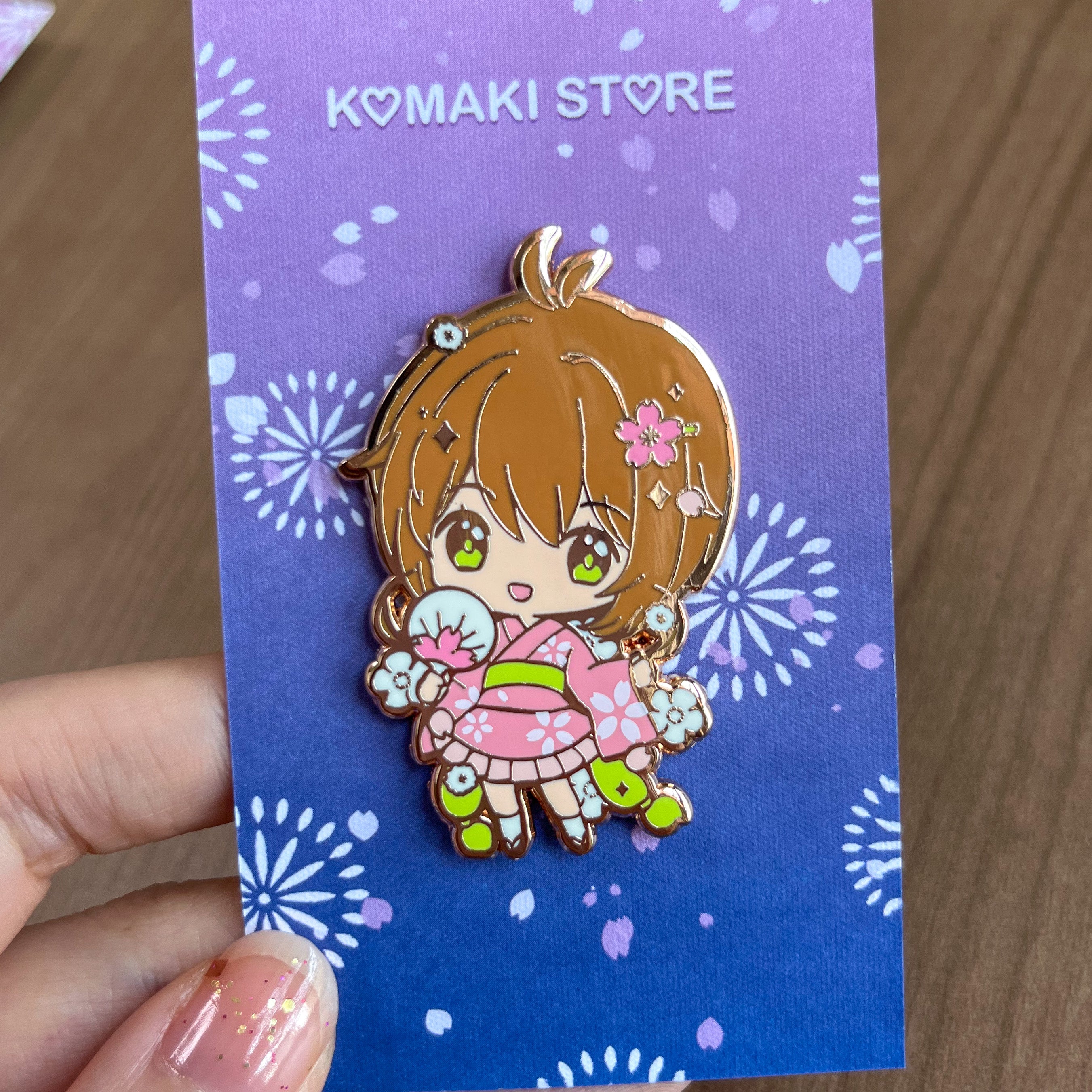 Yukata Girls Enamel Pin Series - Card Captor Sakura – Komaki Store