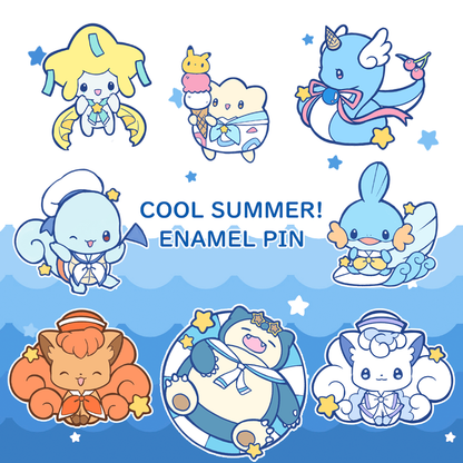 Summer Poke Babies by Mooncake Pin