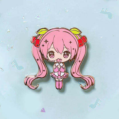 Vocaloid Miku Enamel Pins