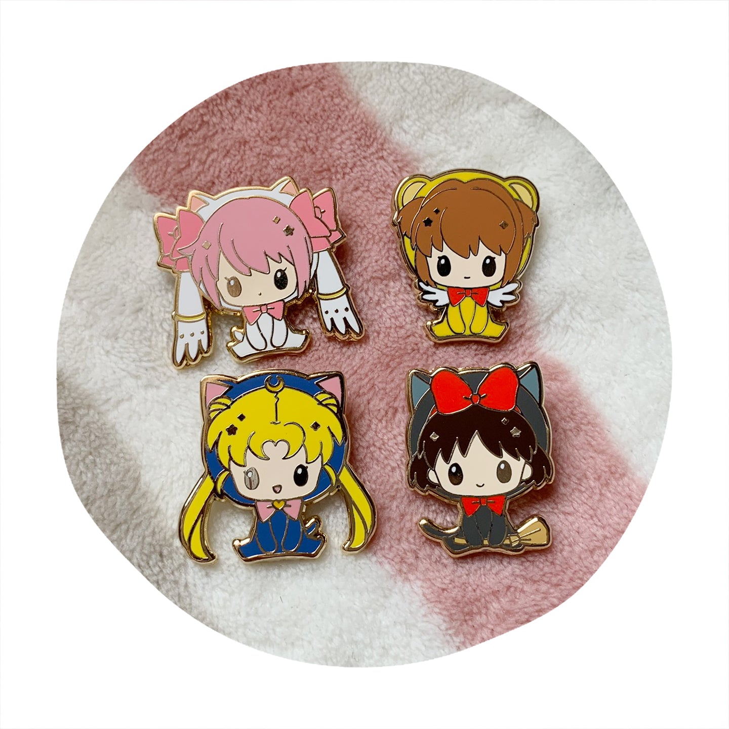 LAST CHANCE: Sakura - Mini Mahoushoujo Enamel Pin