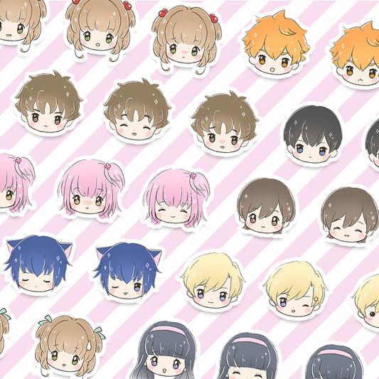 Anime Pairs Emote Sticker Pack